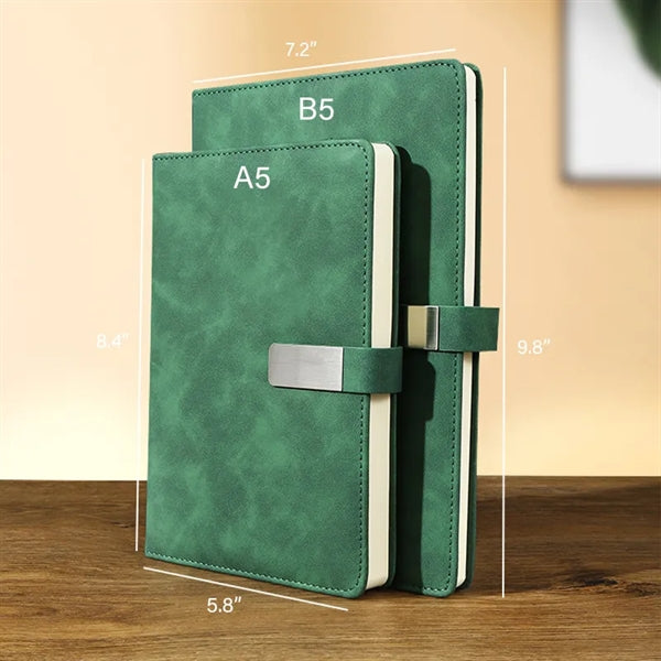 B5 Hardcover Lined Journal with Magnet Closure