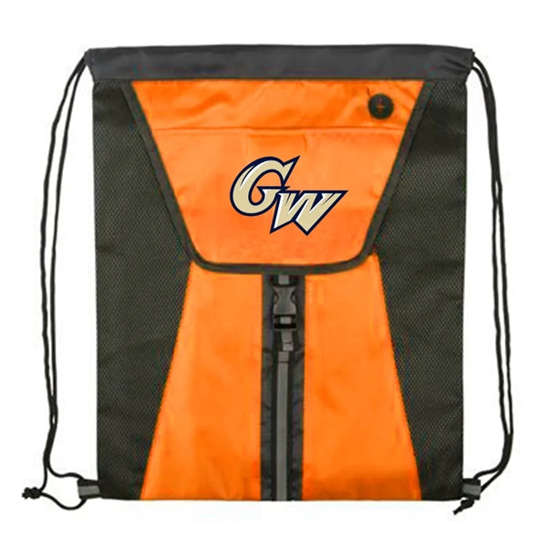 Allure 210D Polyester Drawstring Backpack