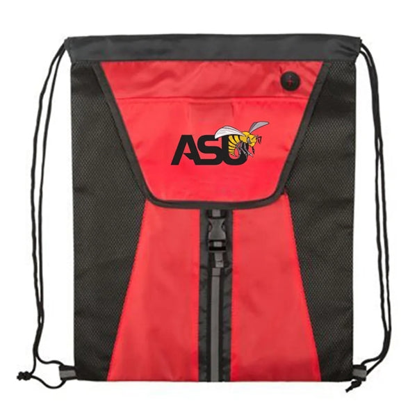 Allure 210D Polyester Drawstring Backpack