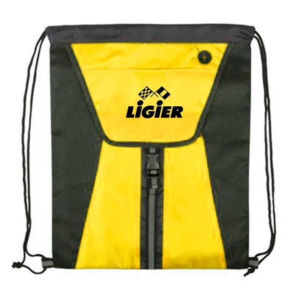 Allure 210D Polyester Drawstring Backpack