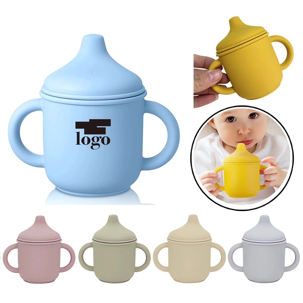 Baby Silicone Sippy Training Cup