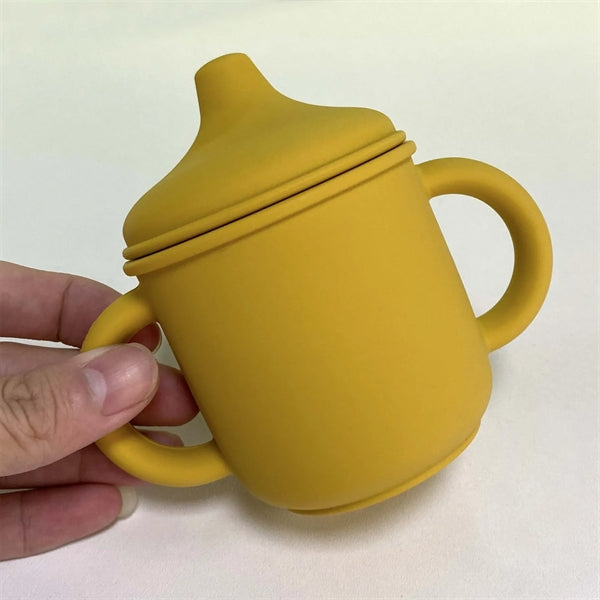 Baby Silicone Sippy Training Cup
