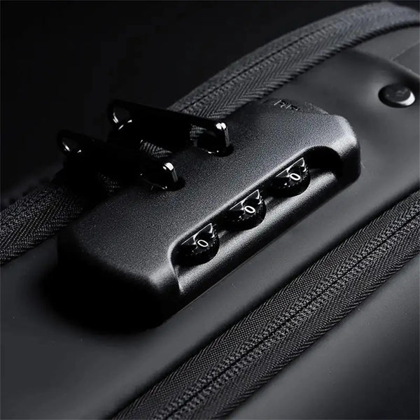 USB Anti Theft Waterproof Chest Daypack Sling Bag Backpack