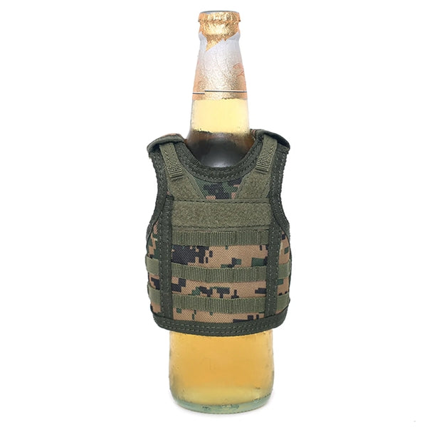 Beer Vest Tactical Molle Drink Holder Beverage Cooler