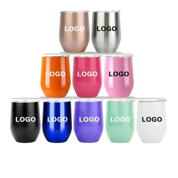 12oz Eggshell Shape Stainless Steel Vacuum Cup