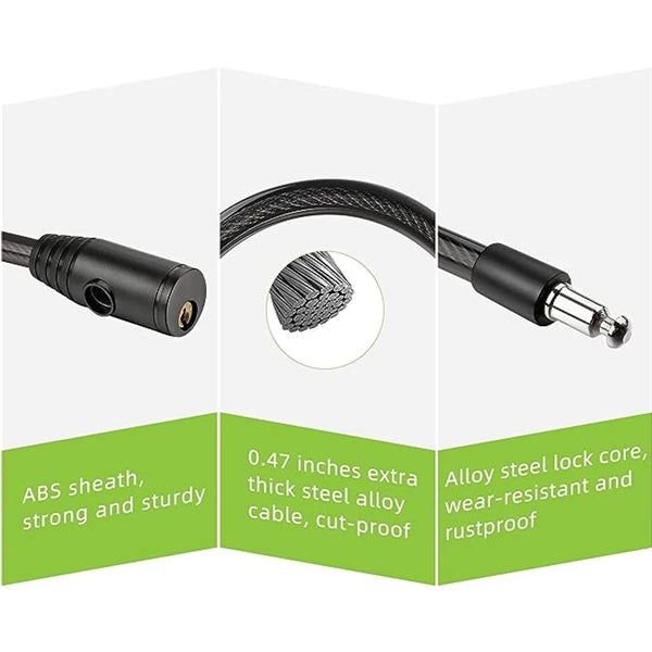 Multi Functional Cable Keyed Lock