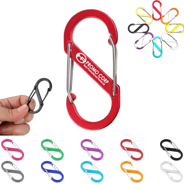 S Shape Durable Locking Carabiner