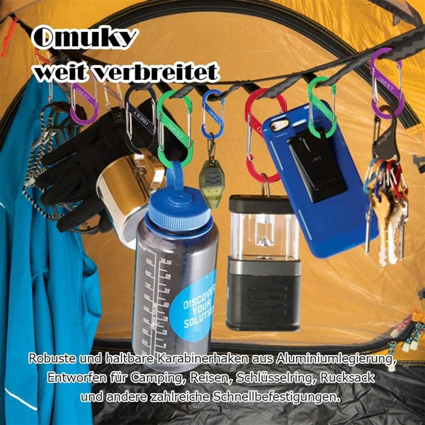 S Shape Durable Locking Carabiner
