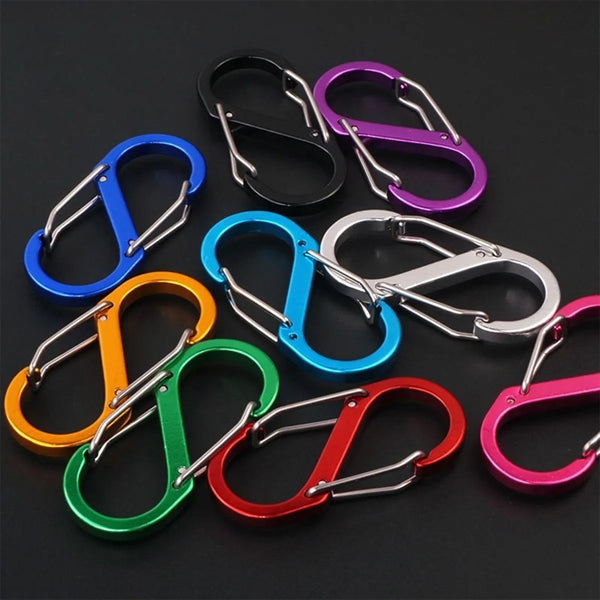 S Shape Durable Locking Carabiner