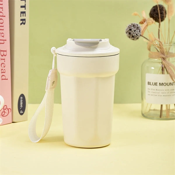 15 Oz Portable Belt Style Custom Coffee Tumbler