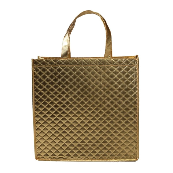 Non Woven Metallic Laminated Tote Bag