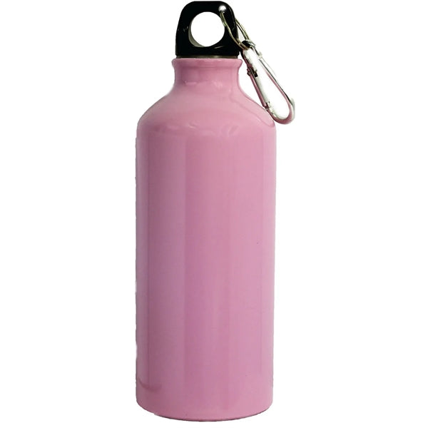 22Oz Aluminum Sports Water Bottle w/ Carabiner