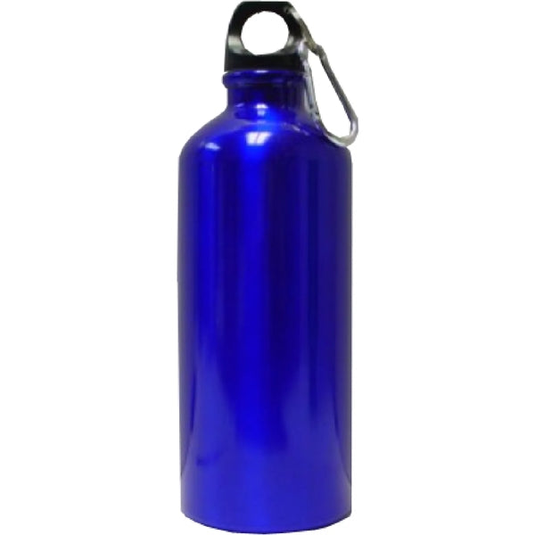 22Oz Aluminum Sports Water Bottle w/ Carabiner