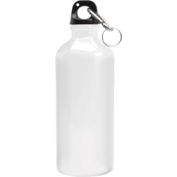 22Oz Aluminum Sports Water Bottle w/ Carabiner