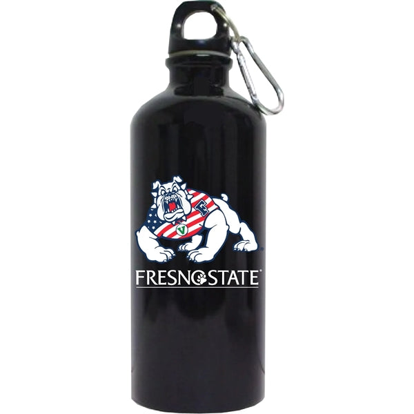 22Oz Aluminum Sports Water Bottle w/ Carabiner