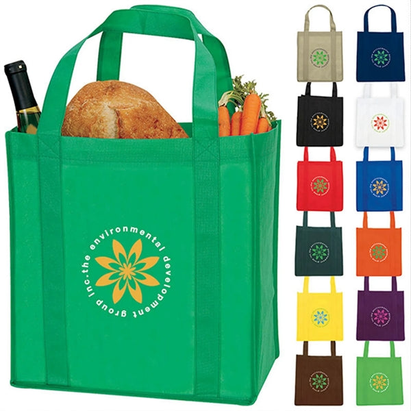 Large Non-Woven Grocery Tote Bag