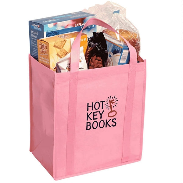 Large Non-Woven Grocery Tote Bag