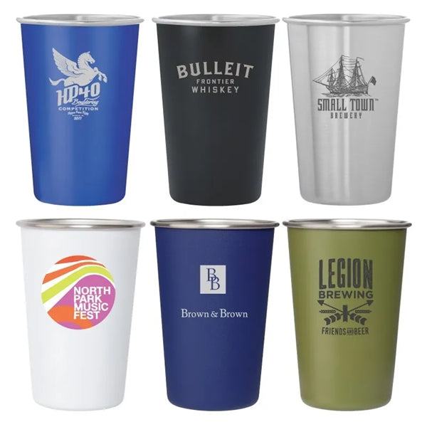16oz Stainless Steel Pint Cup