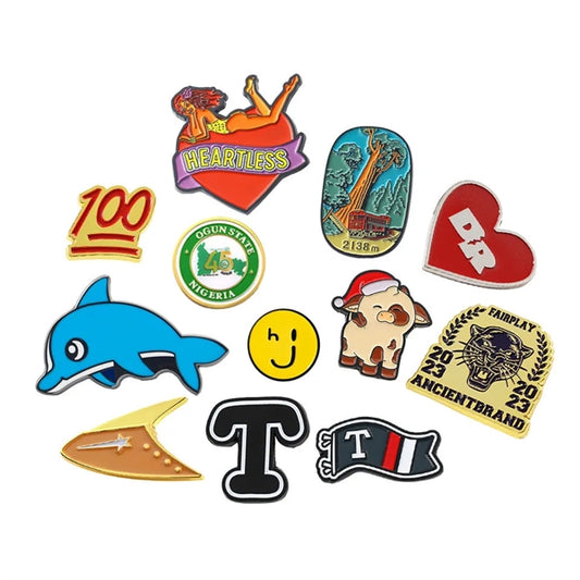 2" Soft Lapel Enamel Pins