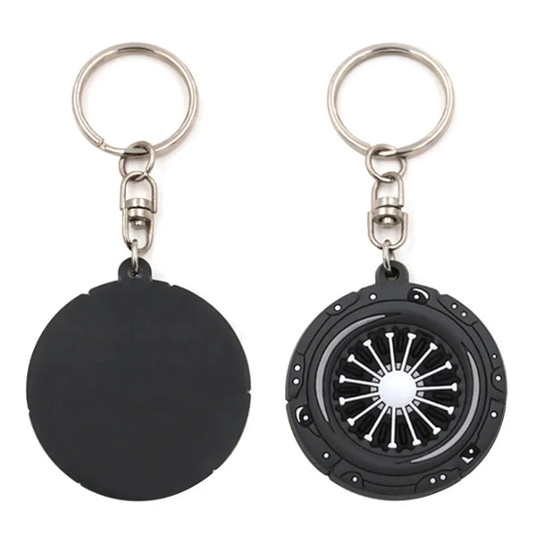 2D PVC Key Tag Chain 1 Sided