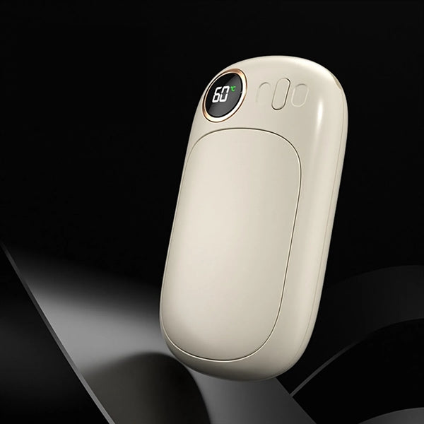 3600 mAh Digital Display Double-sided Heating Power Bank