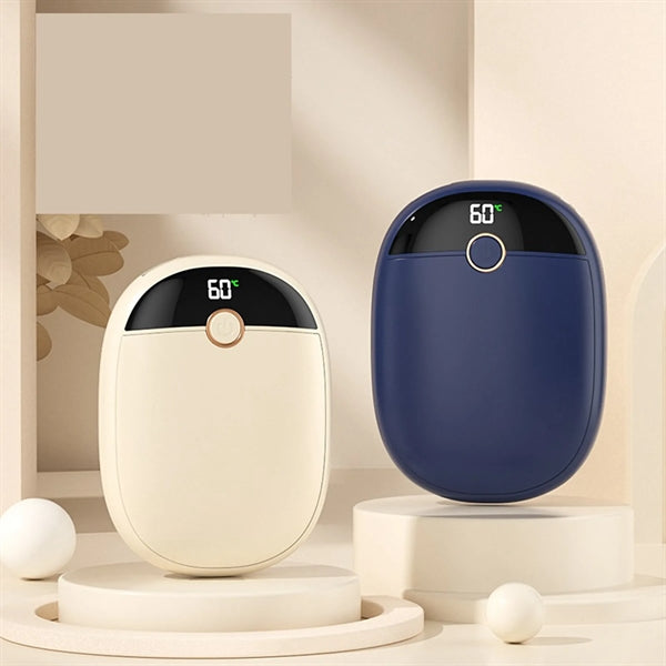 5400 mAh Digital Display Double-sided Heating Power Bank