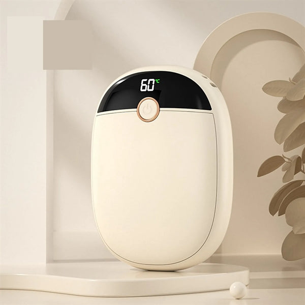 5400 mAh Digital Display Double-sided Heating Power Bank
