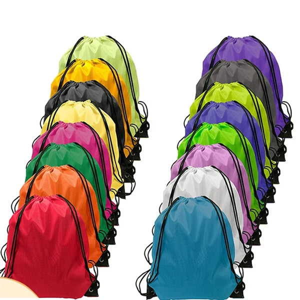 Polyester Drawstring Backpack Bags
