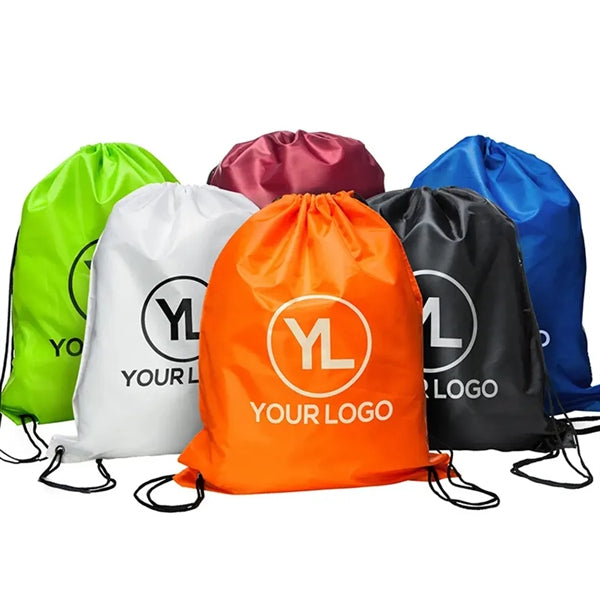 Polyester Drawstring Backpack Bags
