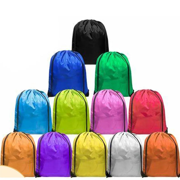 Polyester Drawstring Backpack Bags