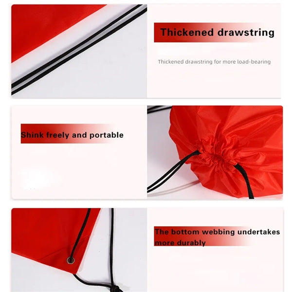 Polyester Drawstring Backpack Bags
