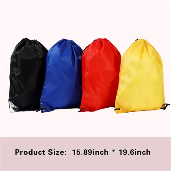 Polyester Drawstring Backpack Bags