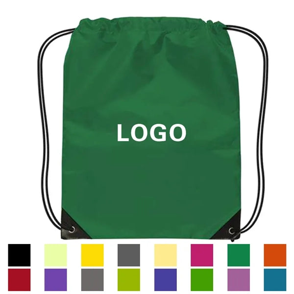 Polyester Drawstring Backpack Bags