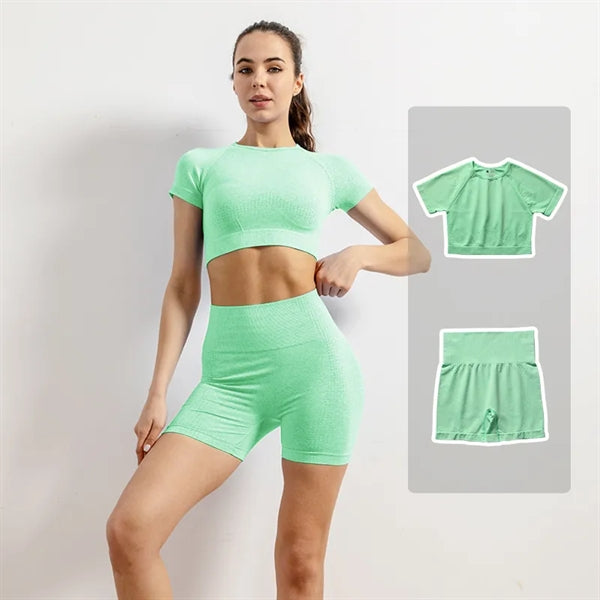 YOGA Two piece set - short sleeves