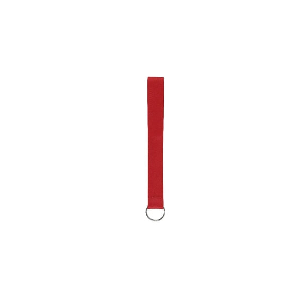 3/4" Polyester Wrist Key Chain Lanyard W/ Split Ring