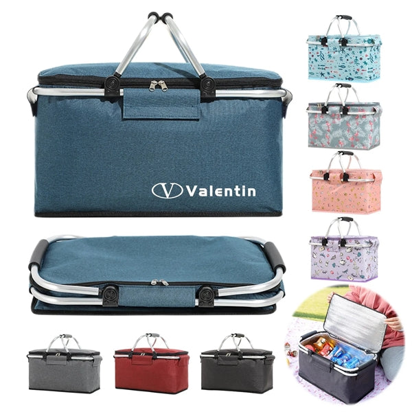 18L Foldable Insulated Picnic Basket