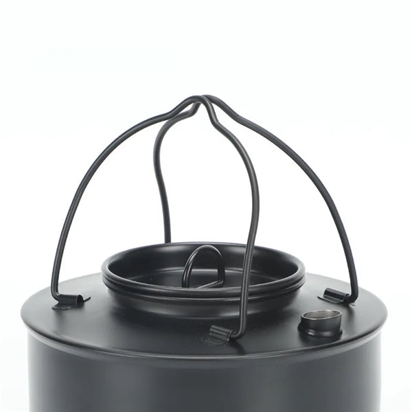Camping Kettle Campfire Teapot Outdoor Hiking Cooking Pot
