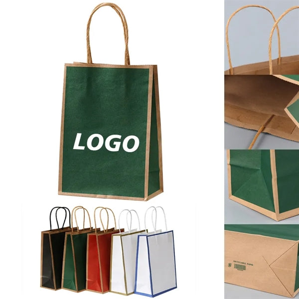 Kraft Paper Gift Bags with Handles