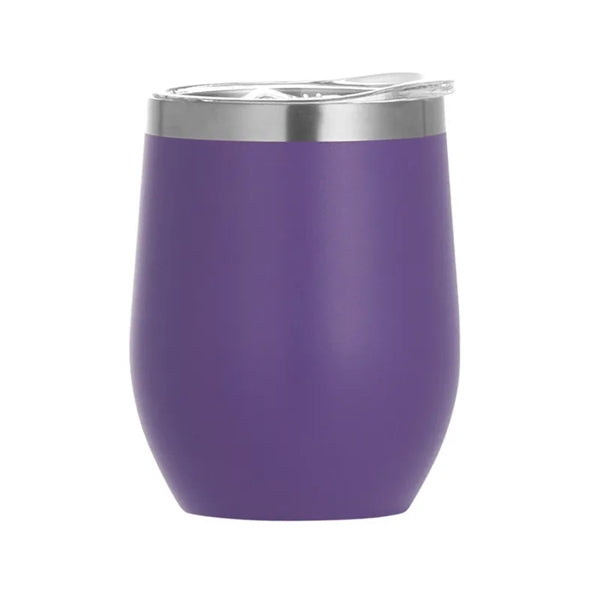 12 oz Stainless Steel Stemless Wine Tumbler
