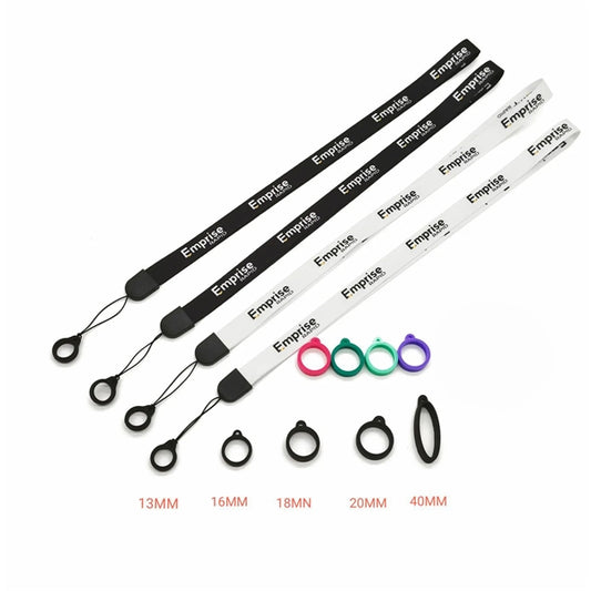 Necklace Lanyard with Anti-Lost Silicone Ring