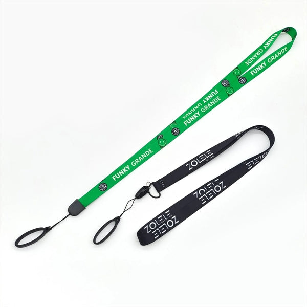 Necklace Lanyard with Anti-Lost Silicone Ring