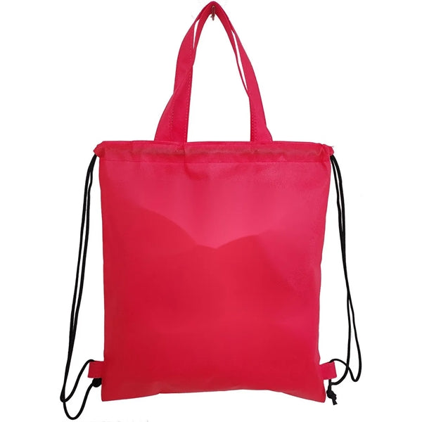Drawstring Backpack and Tote Bag