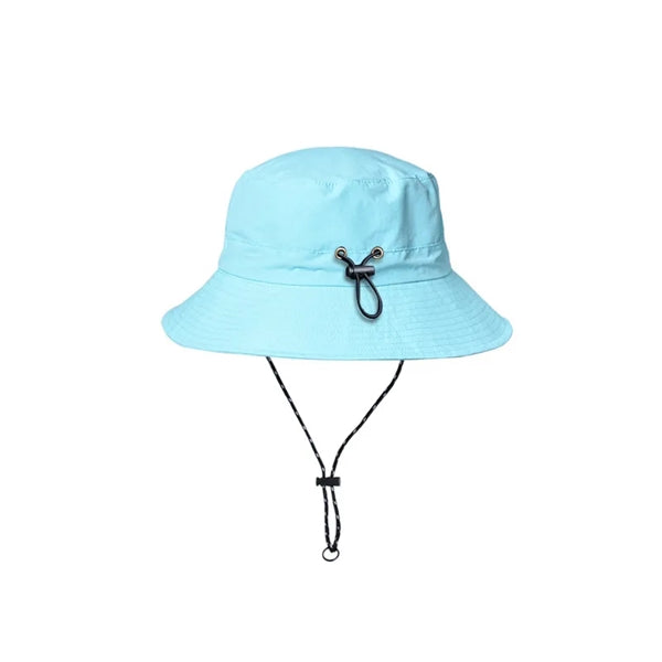 Wide Brim Sun Cap Foldable Waterproof Beach Bucket Hat