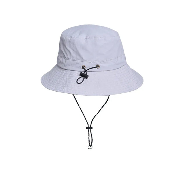 Wide Brim Sun Cap Foldable Waterproof Beach Bucket Hat