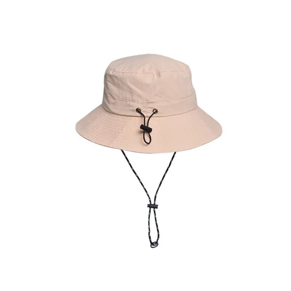 Wide Brim Sun Cap Foldable Waterproof Beach Bucket Hat