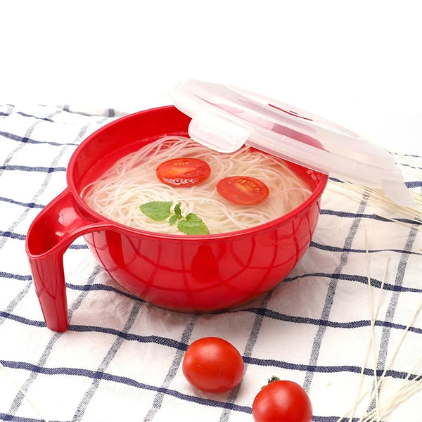 Microwavable Plastic Food Container Soup Mugs Bowl with Lid