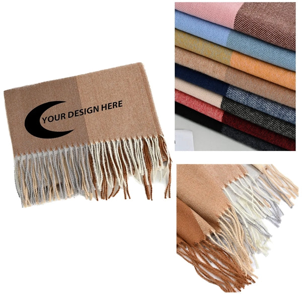 78.74'' X 27.56'' Fringed Scarf