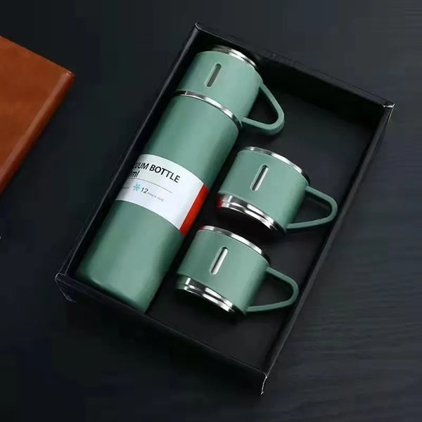 Vacuum Insulated Bottle with Cup