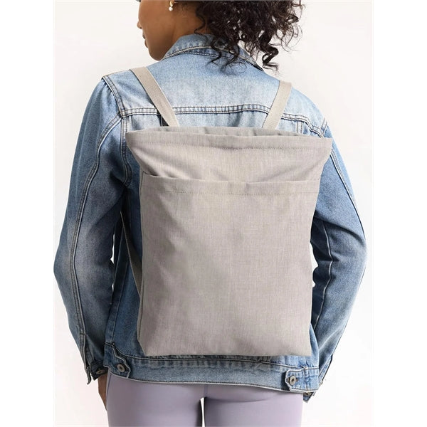 Tote Bag Backpack 2 in 1 Waterproof Holds 14" Laptop
