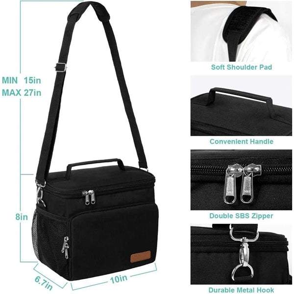 Insulated Lunch Box Cooler Tote